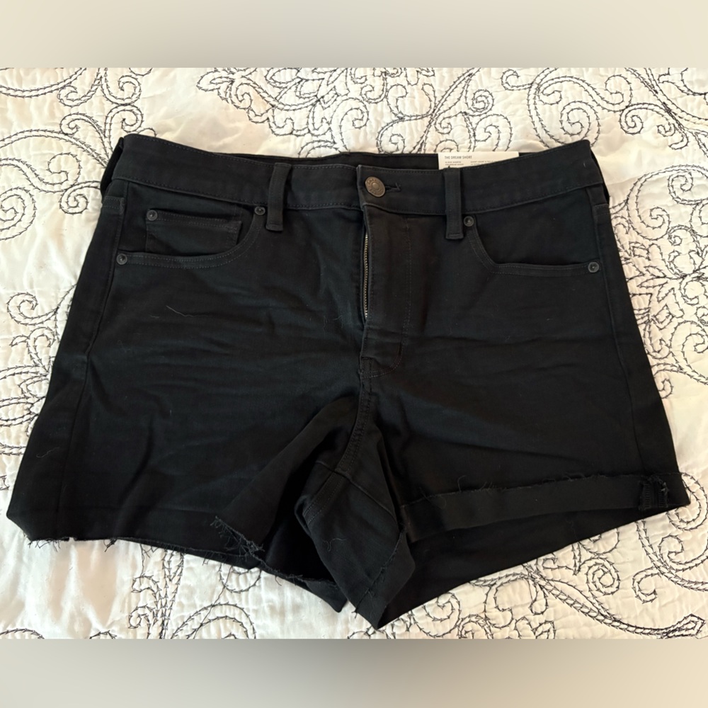 NWT American Eagle Black Denim Shorts